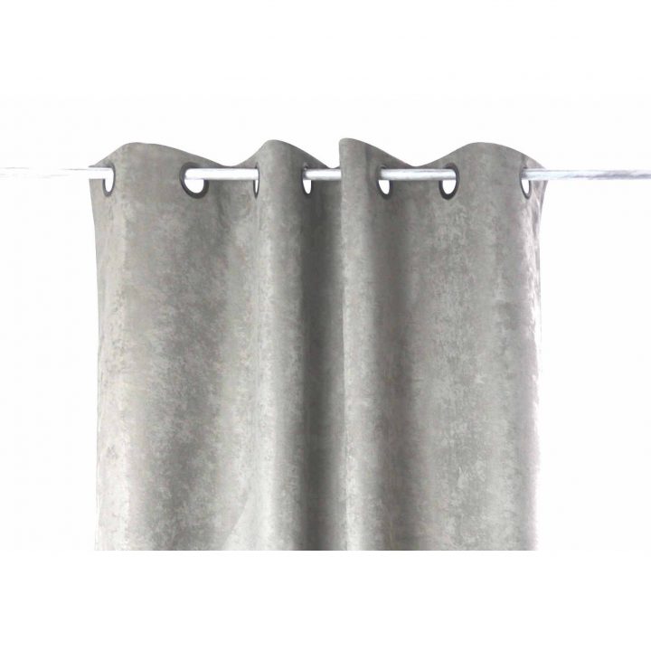 Rideau Tamisant, Suedine Gris L.145 X H.260 Cm Linder serapportantà Rideau Suedine Rideau Tamisant, Suedine Gris L.145 X H.260 Cm Linder serapportantà Rideau Suedine