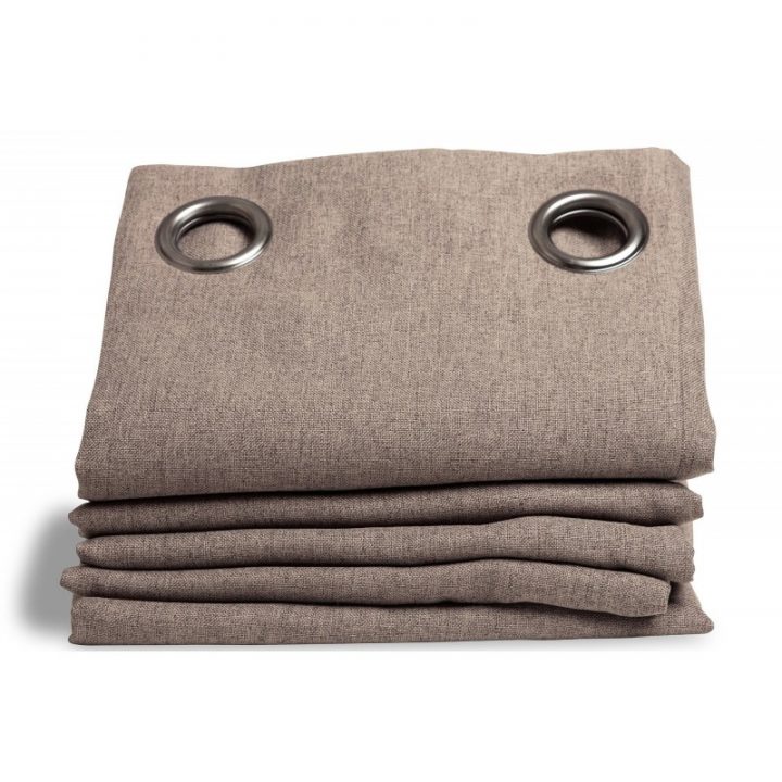 Rideau Thermique Chiné Dune Beige Brume – Rideaux Moondream encequiconcerne Rideau Thermique Hiver