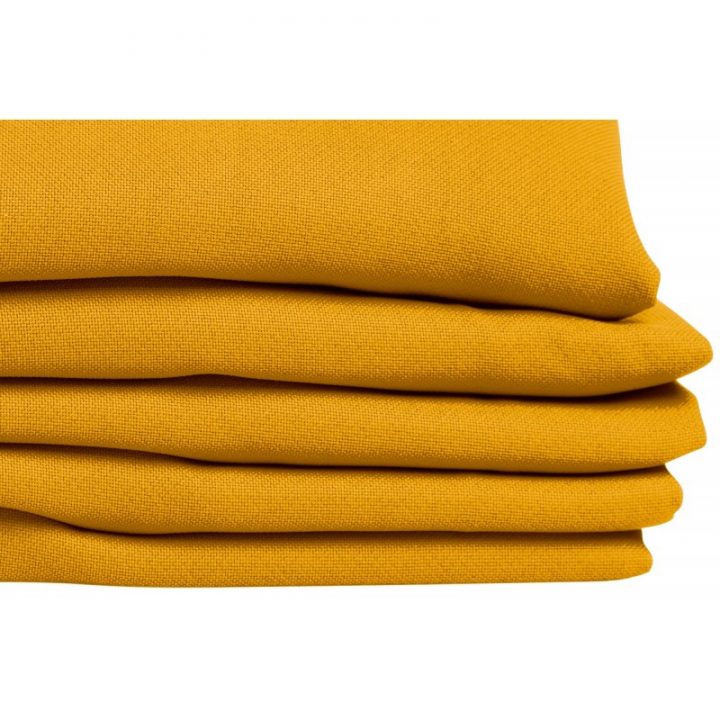 Rideau Thermique Et Occultant Sur Mesure Jaune Maïs avec Rideau Thermique Été