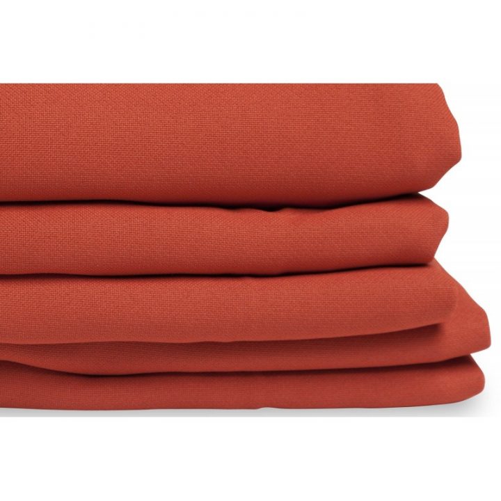 Rideau Thermique Et Occultant Sur Mesure Orange Rouille destiné Rideau Isolant Thermique Hiver