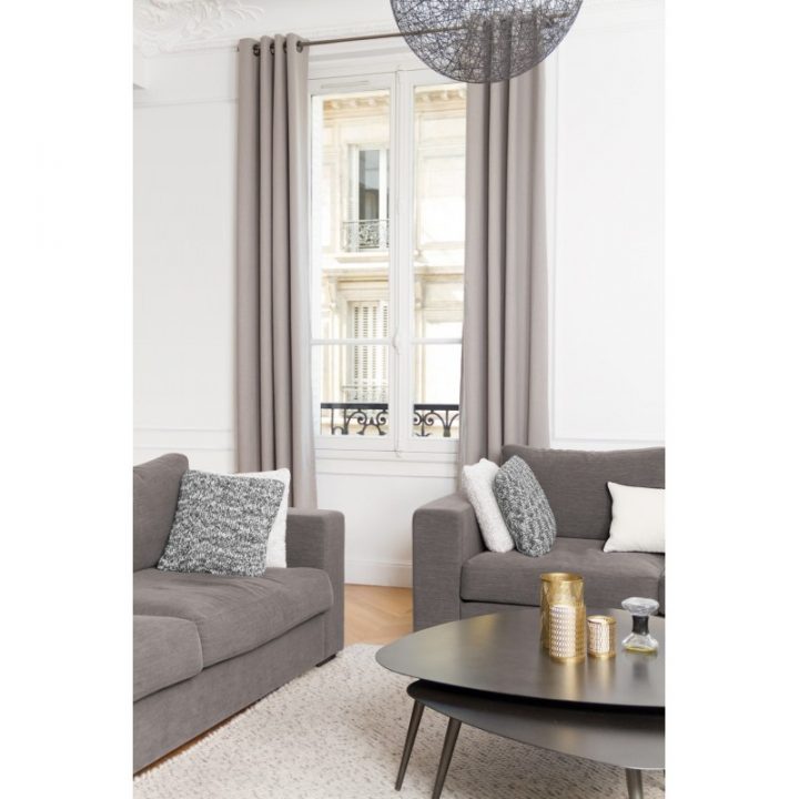 Rideau Thermique Lin Brossé Gris Cendre – Rideaux Moondream dedans Rideau Thermique Violet Rideau Thermique Lin Brossé Gris Cendre – Rideaux Moondream dedans Rideau Thermique Violet