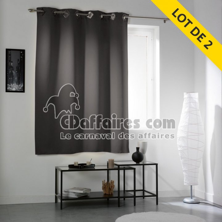 Rideau Thermique, Rideau Phonique, Rideau Occultant à Rideau Occultant 140X180