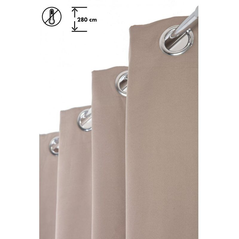 Rideau Thermique Tamisant Grande Hauteur 140 X 280 Cm À à Rideau Thermique Anti Froid Rideau Thermique Tamisant Grande Hauteur 140 X 280 Cm À à Rideau Thermique Anti Froid