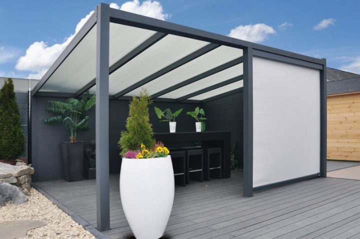 Rideau Tonnelle – Tout Le Matériel Pour Son Jardin dedans Rideau Tonnelle