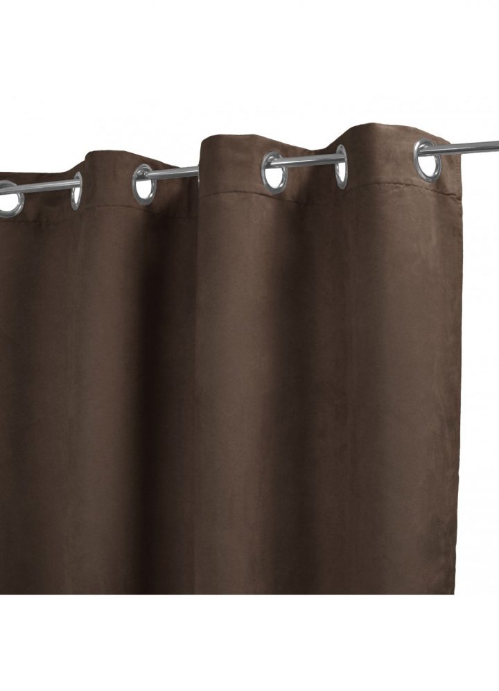 Rideau Uni En Suedine (Taupe), (Anis), (Rouge), (Gris à Rideau Suedine Rideau Uni En Suedine (Taupe), (Anis), (Rouge), (Gris à Rideau Suedine