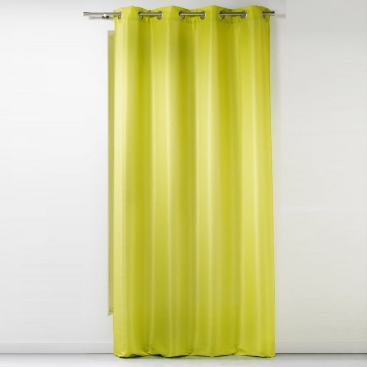 Rideau Uni "Punchy" 140X260Cm Vert Anis destiné Rideau Vert Anis Rideau Uni "Punchy" 140X260Cm Vert Anis destiné Rideau Vert Anis