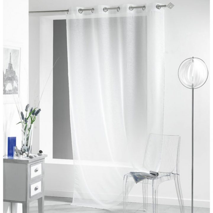 Rideau Voilage À Oeillets Blanc – Voilage – Rideau Et dedans Rideaux Occultant Blanc Oeillets Rideau Voilage À Oeillets Blanc – Voilage – Rideau Et dedans Rideaux Occultant Blanc Oeillets