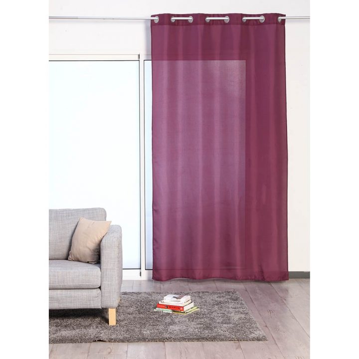 Rideau Voilage Prune | Matelas – Rideau encequiconcerne Rideau Voilage Prune