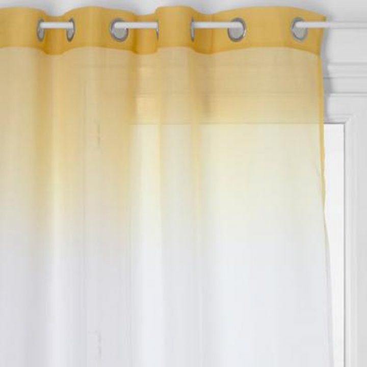 Rideau Voilage "Tie&Dye" 140X240Cm Jaune tout Rideau Tie And Dye Rideau Voilage "Tie&Dye" 140X240Cm Jaune tout Rideau Tie And Dye