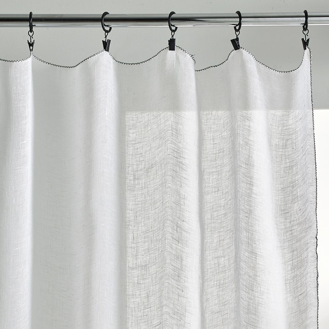 Rideau Voile De Lin, Noctuelle Am.pm | La Redoute dedans Rideau Voile De Lin Rideau Voile De Lin, Noctuelle Am.pm | La Redoute dedans Rideau Voile De Lin