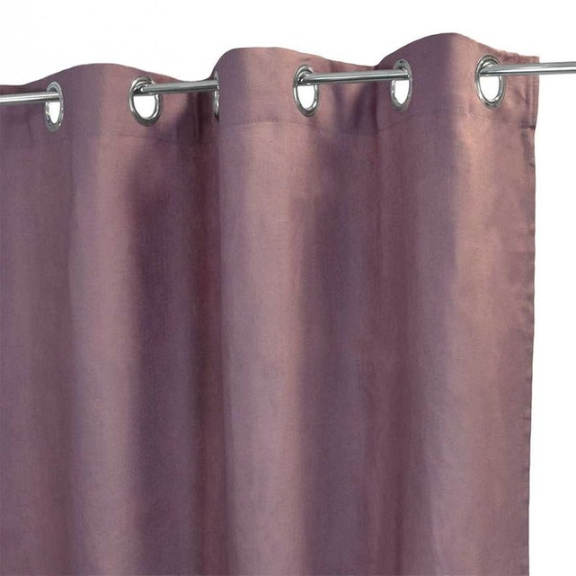 Rideau Xxl 100% Lin Glacé Prune Home Maison | La Redoute serapportantà Rideau Lin Prune Rideau Xxl 100% Lin Glacé Prune Home Maison | La Redoute serapportantà Rideau Lin Prune