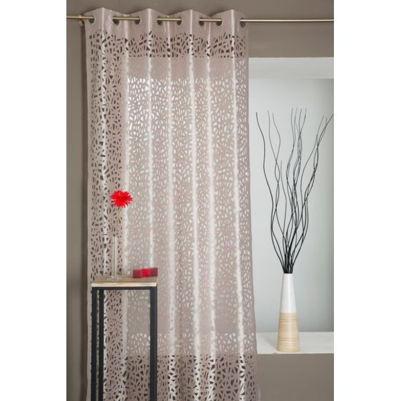 Rideaudiscount – Rideau Motif Lasercut Abstrait À 8 tout Rideau Decoupe Laser