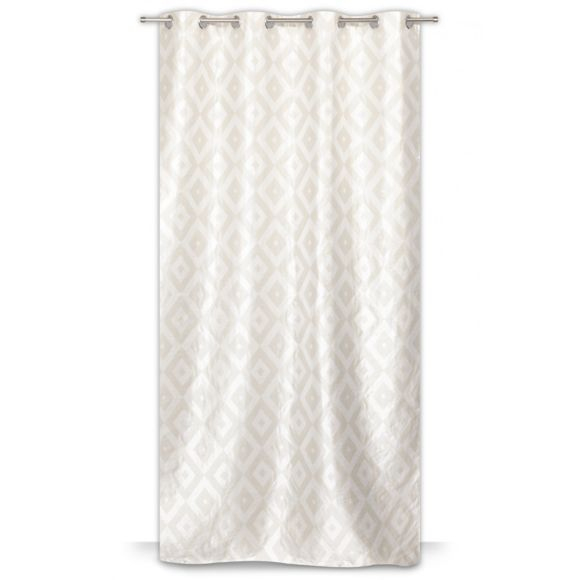 Rideaudiscount - Rideau Voilage À Œillets 140 X 250 Cm serapportantà Rideau Scandinave Pas Cher