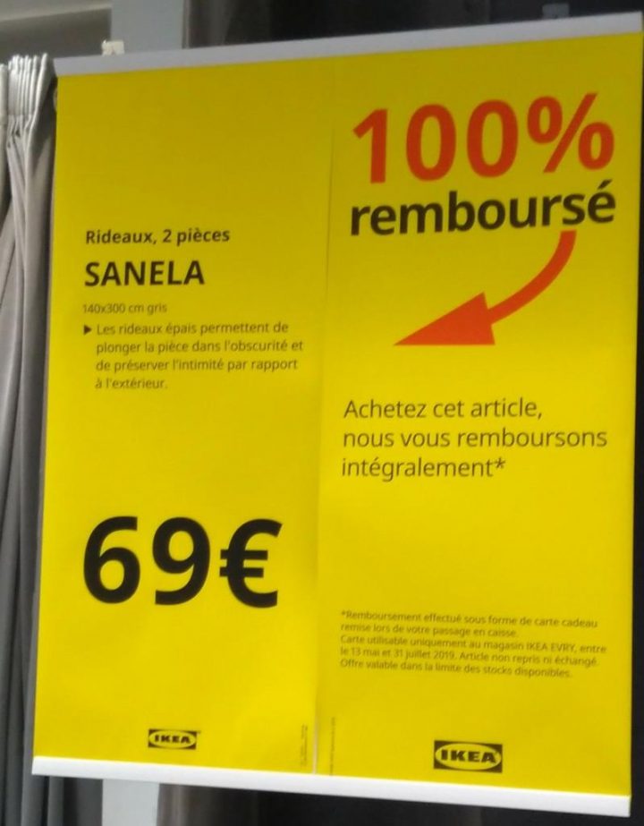 Rideaux 2 Pièces Sanela – 140X300 Cm, Gris 100% Remboursé avec Rideaux Sanela