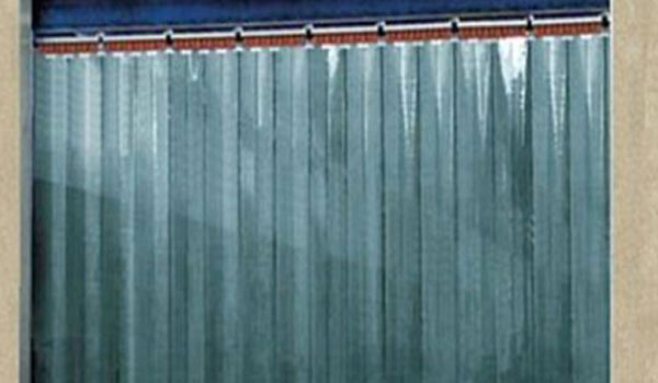 Rideaux À Lanières Pvc Transparent Crystal – Ba Industry à Rideau Lamelle