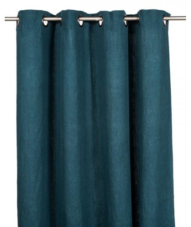 Rideaux À Oeillet En Lin Lavé Propriano - 28 Coloris encequiconcerne Rideaux En Lin Lavé