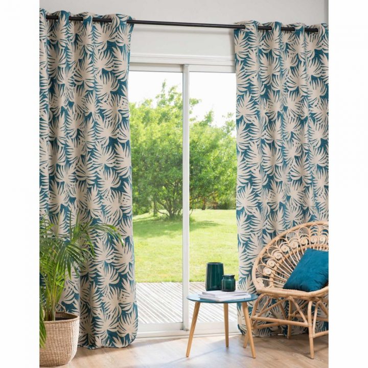Rideaux À Œillets À Motifs À L'Unité 130X250 Jungle tout Rideau Lin Maison Du Monde Rideaux À Œillets À Motifs À L'Unité 130X250 Jungle tout Rideau Lin Maison Du Monde