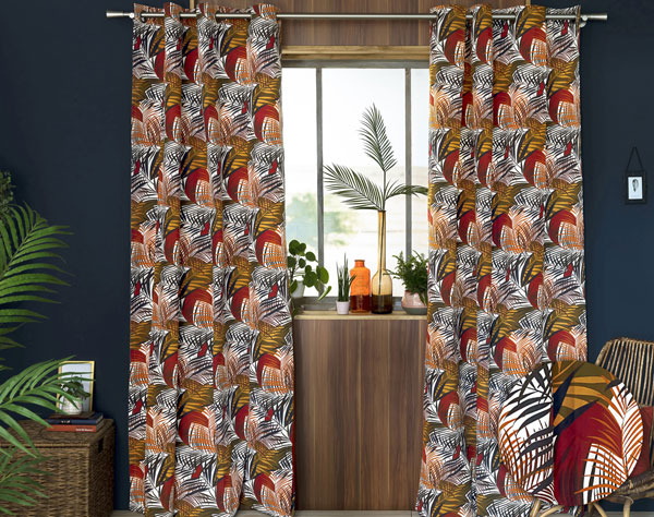 Rideaux | Becquet à Rideaux A Fleurs