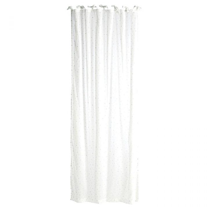 Rideaux Blanc Coton D’occasion dedans Rideaux Coton Blanc Oeillets