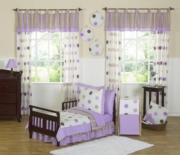 Rideaux Chambre Fille Qui Font La Différence – Archzine.fr serapportantà Rideau Occultant Chambre Fille