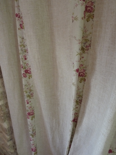 Rideaux Charme D' Autrefois Couleur Lin avec Rideaux De Charme