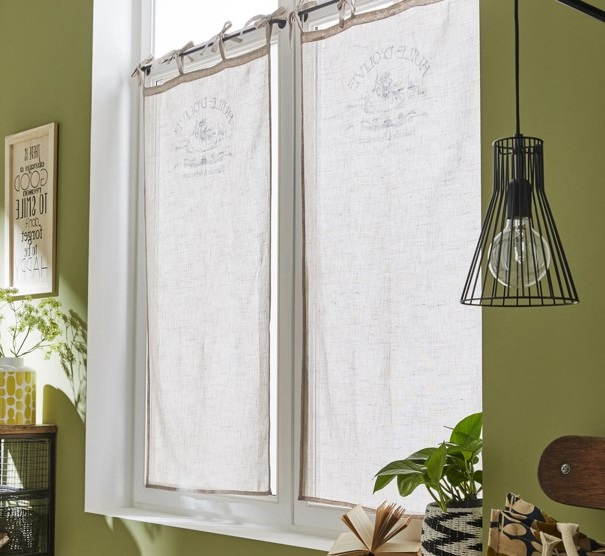 Rideaux Cuisine Moderne : Les Plus Beaux Modèles Déco Pour dedans Rideaux Cuisine Leroy Merlin