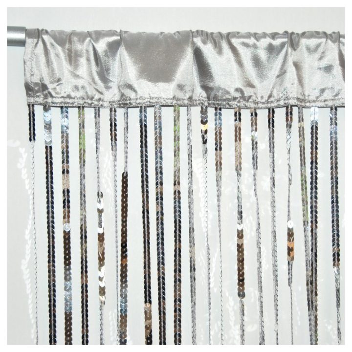 Rideaux De Fils Hollywood Argent – Décoration destiné Rideaux De Fils Rideaux De Fils Hollywood Argent – Décoration destiné Rideaux De Fils
