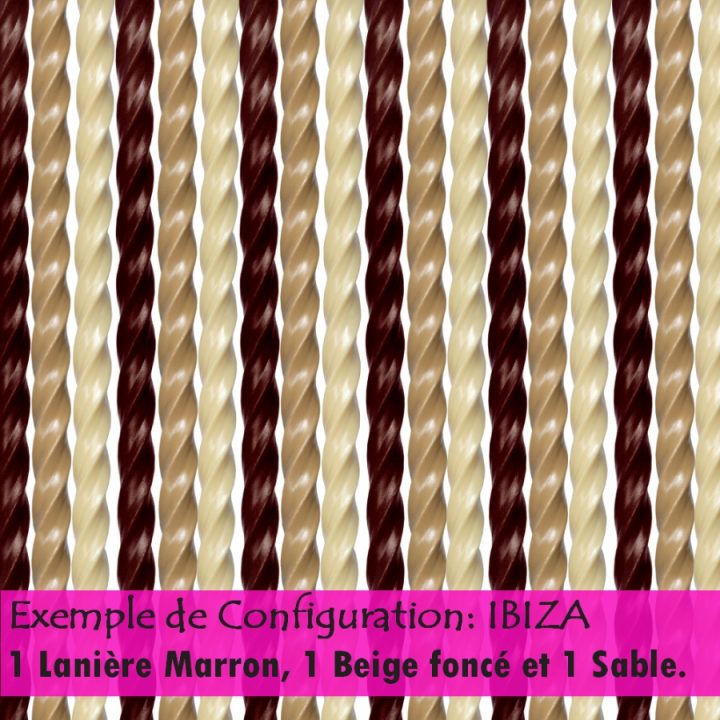 Rideaux De Porte Pour Passage Intensif À L'Épreuve Du Temps. dedans Rideau Exterieur Plastique