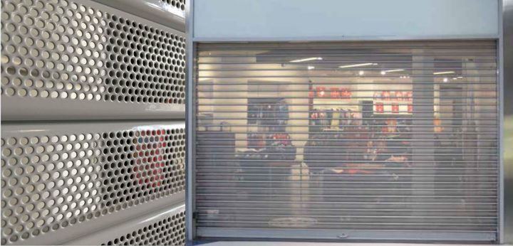 Rideaux De Sécurité Pour Locaux Commerciaux : Les destiné Rideau Métallique Prix