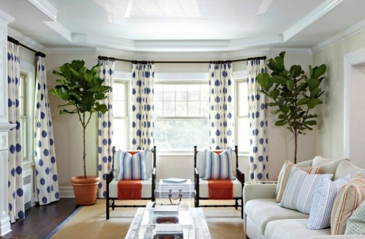 Rideaux Design Moderne Et Contemporain : 50 Jolis Intérieurs intérieur Rideaux Motif Geometrique Rideaux Design Moderne Et Contemporain : 50 Jolis Intérieurs intérieur Rideaux Motif Geometrique