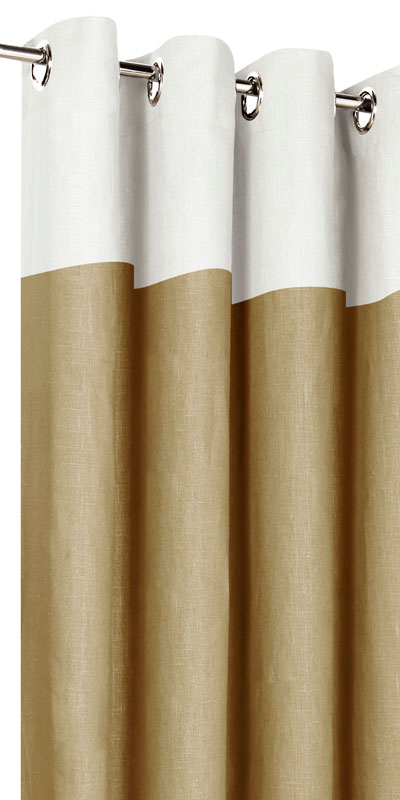 Rideaux En Lin Bicolores – Tête Blanche serapportantà Rideaux Couleur Lin Rideaux En Lin Bicolores – Tête Blanche serapportantà Rideaux Couleur Lin