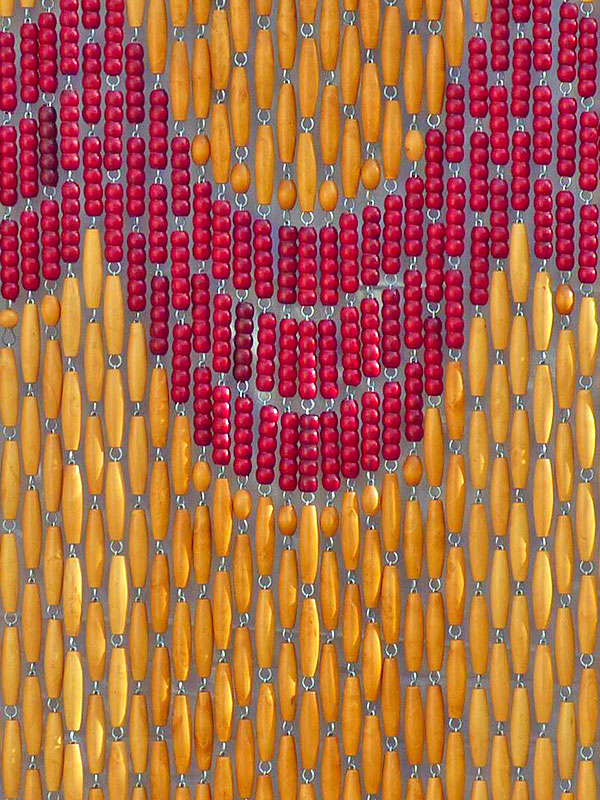 Rideaux En Perle De Buis Modernes: Rideau En Perle De Buis avec Rideau En Perle