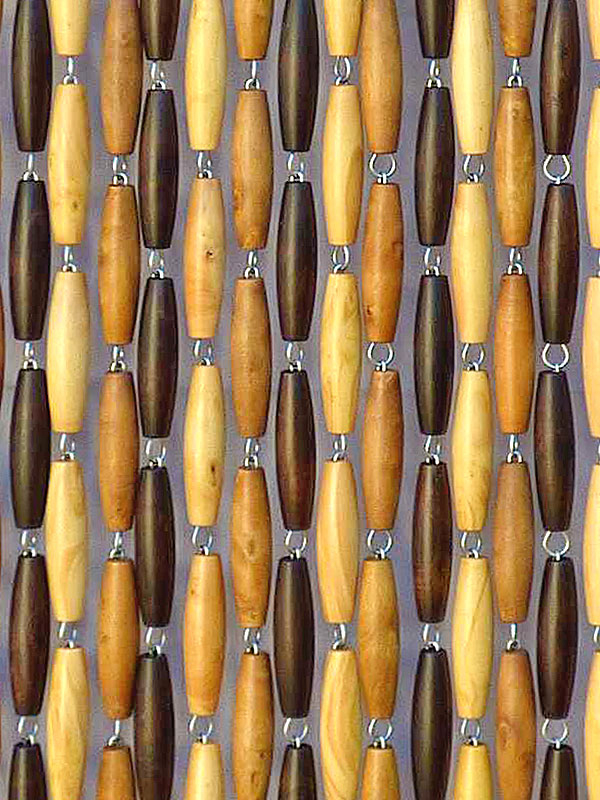 Rideaux En Perle De Buis Traditionnels: Rideau En Perle De destiné Rideau De Perles De Bois Provençaux
