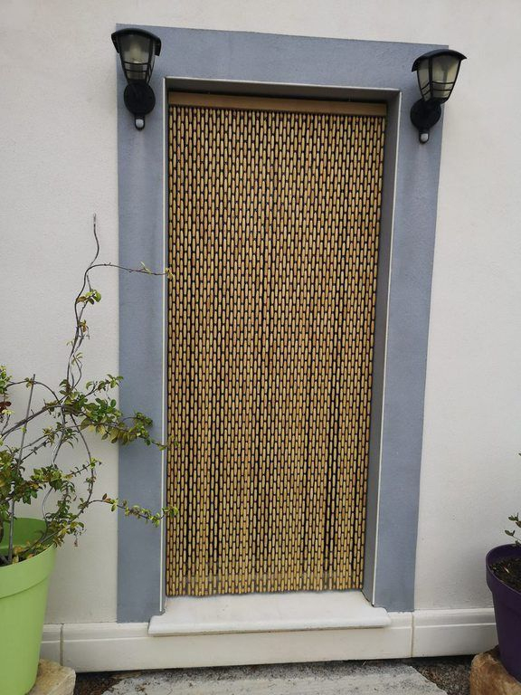 Rideaux En Perles De Buis. Rido Buis. Rideau Buis dedans Rideaux De Perles Pour Portes