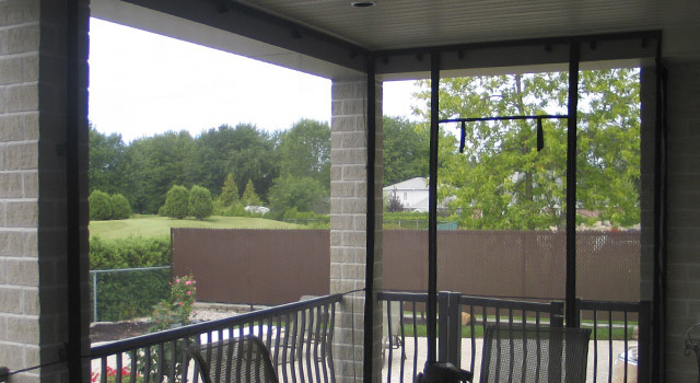 Rideaux, Moustiquaires Et Accessoires Pour Auvent – Décor concernant Rideau Plastique Transparent Pour Terrasse