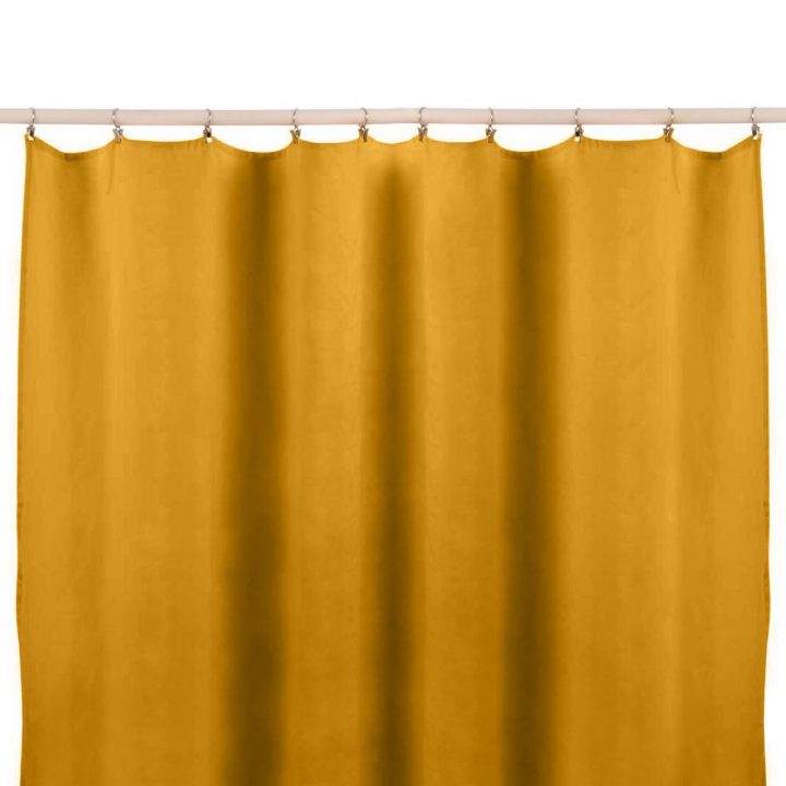 Rideaux Nouettes intérieur Rideau Occultant Jaune Moutarde Rideaux Nouettes intérieur Rideau Occultant Jaune Moutarde