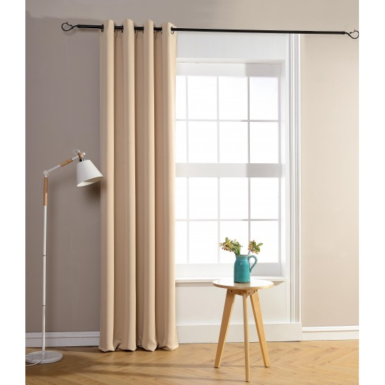 Rideaux Occultant Beige Clair 140 X 260 Cm avec Rideau Occultant Beige Rideaux Occultant Beige Clair 140 X 260 Cm avec Rideau Occultant Beige