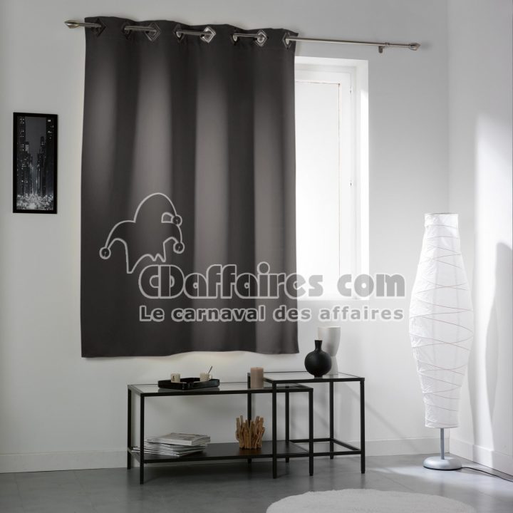 Rideaux Occultant Isolants | Cdaffaires pour Rideau Petite Hauteur