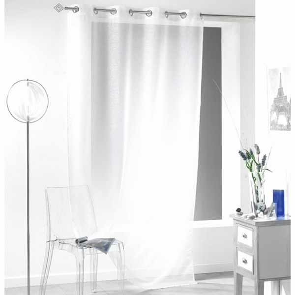 Rideaux Occultants Pas Cher Gifi Frais Voilage Lin Blanc pour Rideau Lin Pas Cher