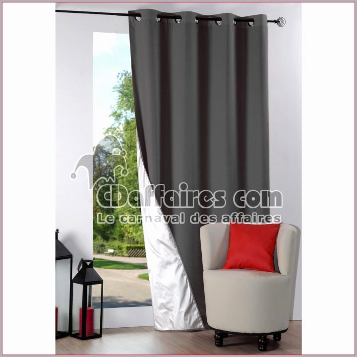 Rideaux Occultants Thermiques Et Phoniques Rideau dedans Rideau Thermique Castorama