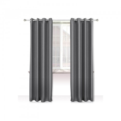 Rideaux Opaques Argent encequiconcerne Rideaux Argenté