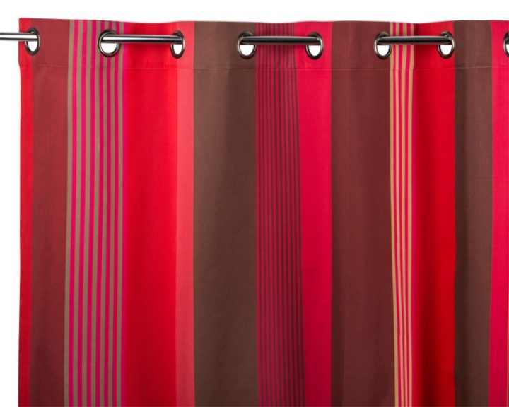 Rideaux Ottoman Grenade Rideaux, Linge De Maison Basque destiné Rideaux Basque