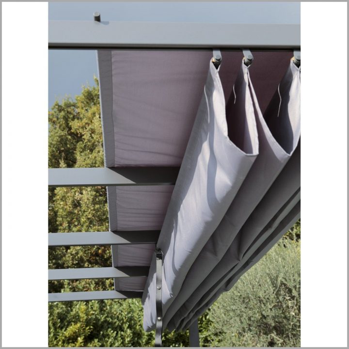 Rideaux Pour Pergola 81015 Accessoires De Tonnelle Et destiné Rideau Exterieur Pour Pergola