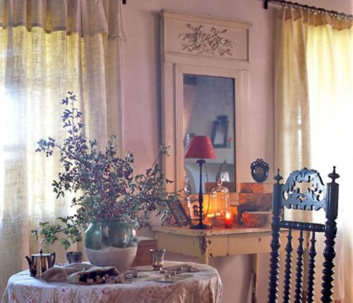 Rideaux Style Campagne : Nos Astuces Pour Choisir Votre Tissu encequiconcerne Rideaux Campagne Chic