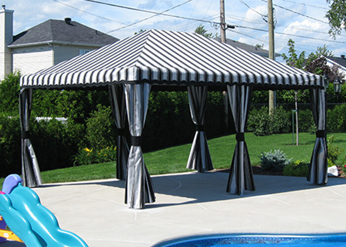 Rideaux Sur Mesure Résidentiels Et Commercials Par Auvents intérieur Rideaux Occultants Sur Mesure