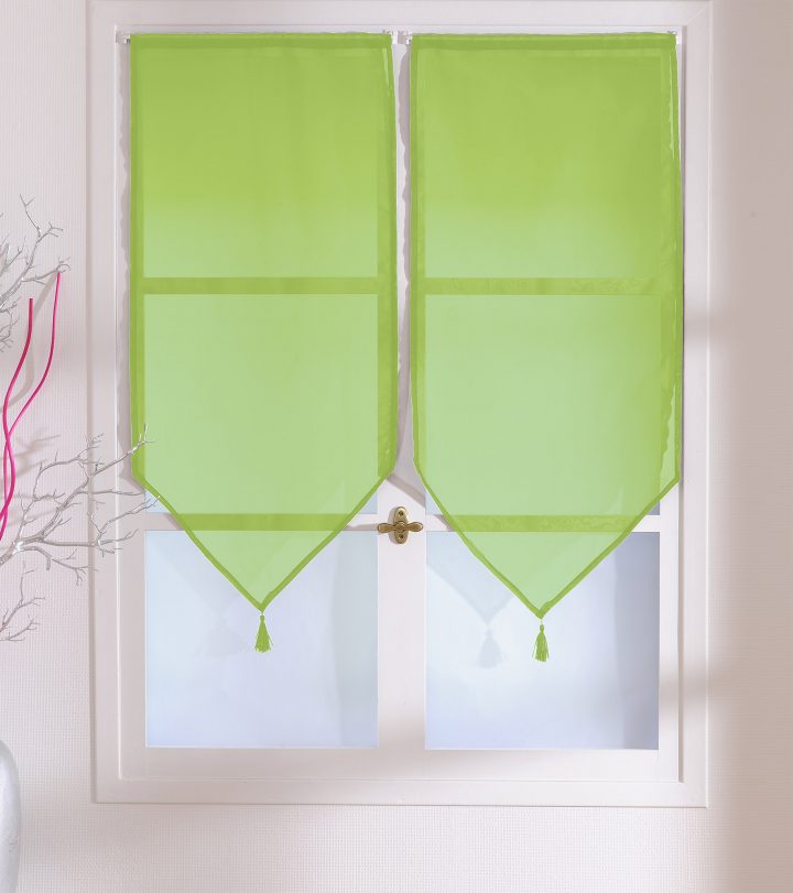 Rideaux Vitrages Pour Fenêtre & Porte-Fenêtre – Serge serapportantà Rideaux Fenetre 60X120