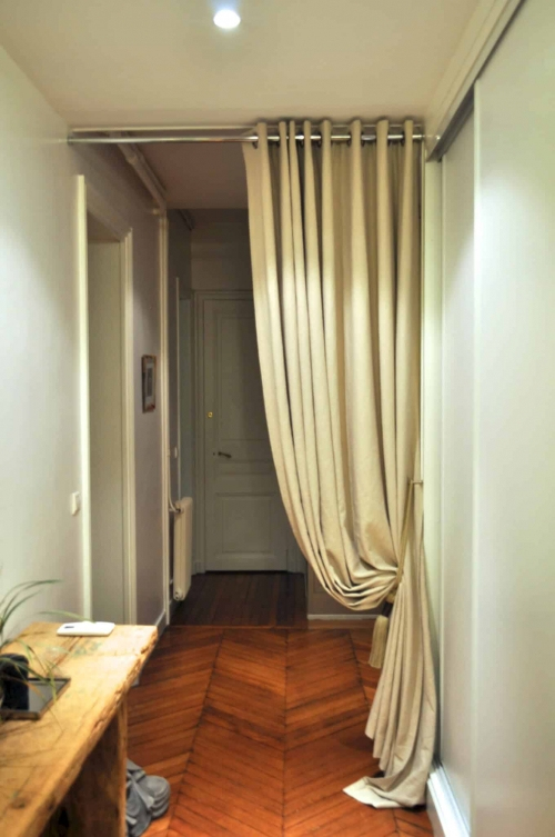Rideaux, Voilages Et DoubleRideaux Sur Mesure Atelier à Separer Une Piece Par Un Rideau
