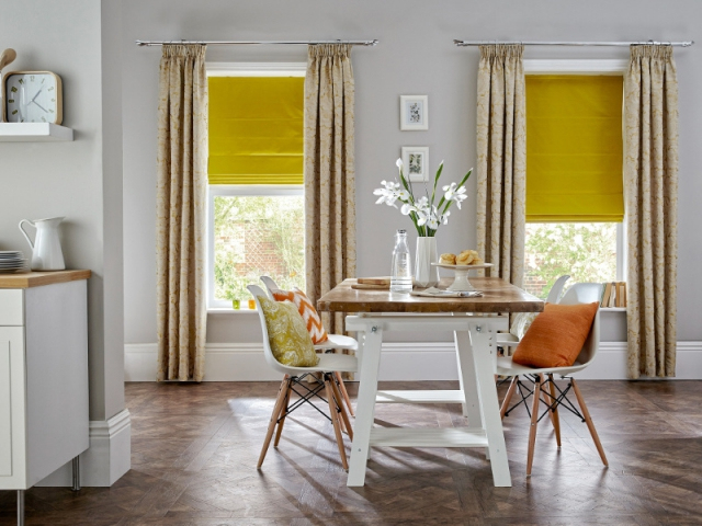 Rideaux, Voilages, Stores Et Déco : 10 Exemples D'Accords avec Rideaux Imprimes Idées Et Motifs