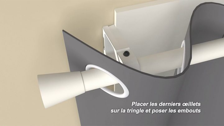 Ridorail Ib+ / Support De Tringle À Rideaux Pour Fenetre tout Support Tringle Rideau Extensible