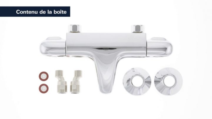 Robinet Salle De Bain Grohe Castorama Mitigeur Baignoire encequiconcerne Castorama Mitigeur Douche Thermostatique